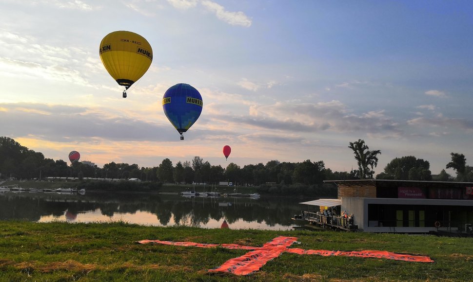 Karšto oro balionų varžybos Segede (Vengrija)