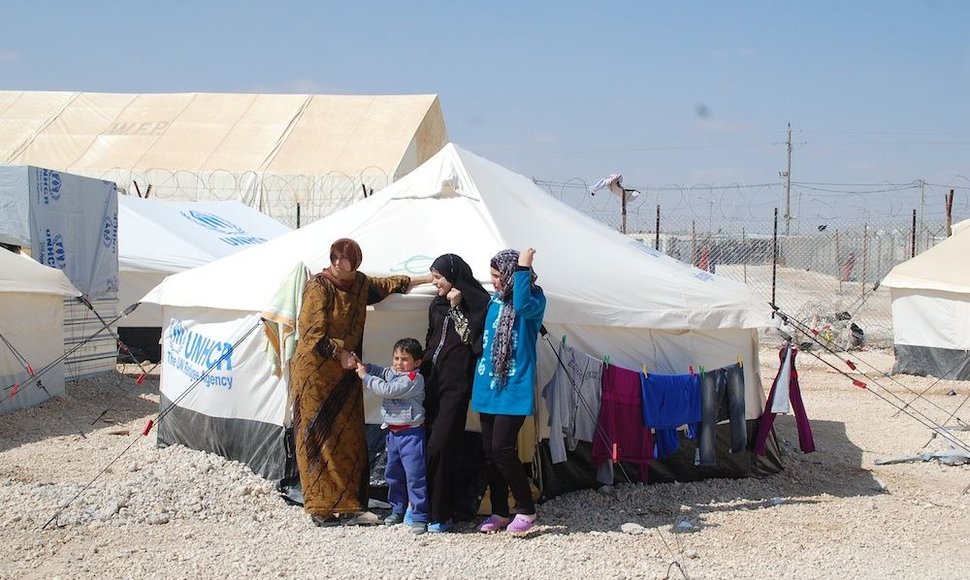 Sirijos pabėgėlių stovykla
