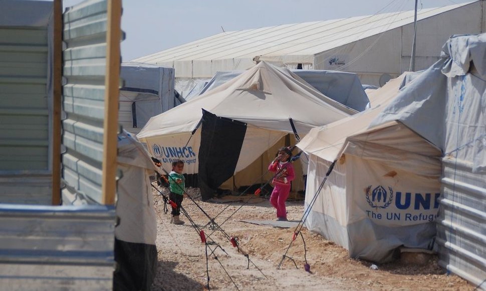 Sirijos pabėgėlių stovykla