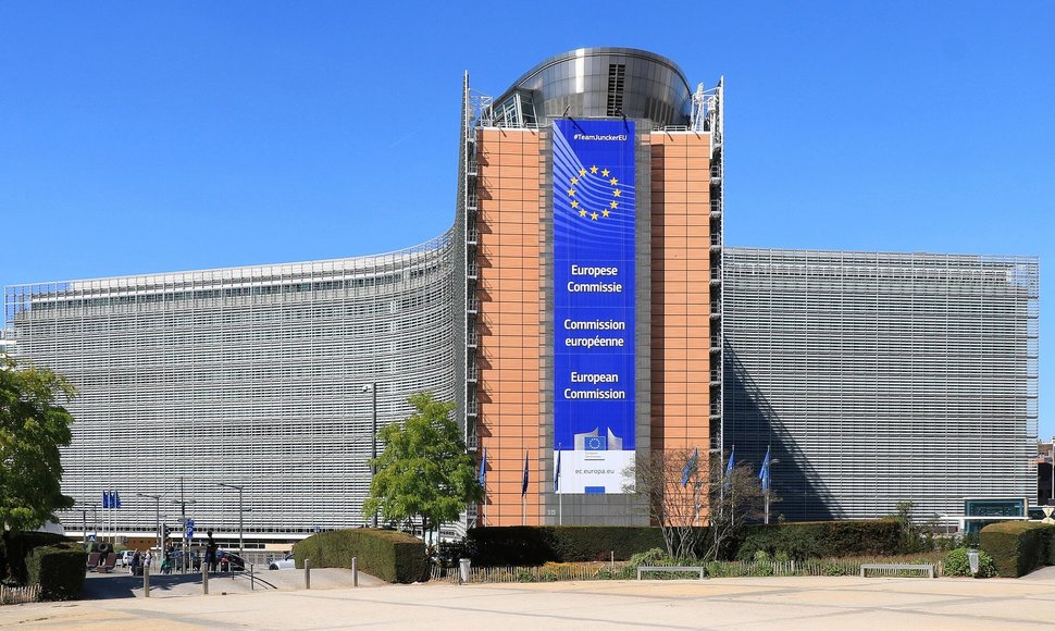 Briuselyje esantis Europos Komisijos pastatas, dar vadinamas „Berlaymont“