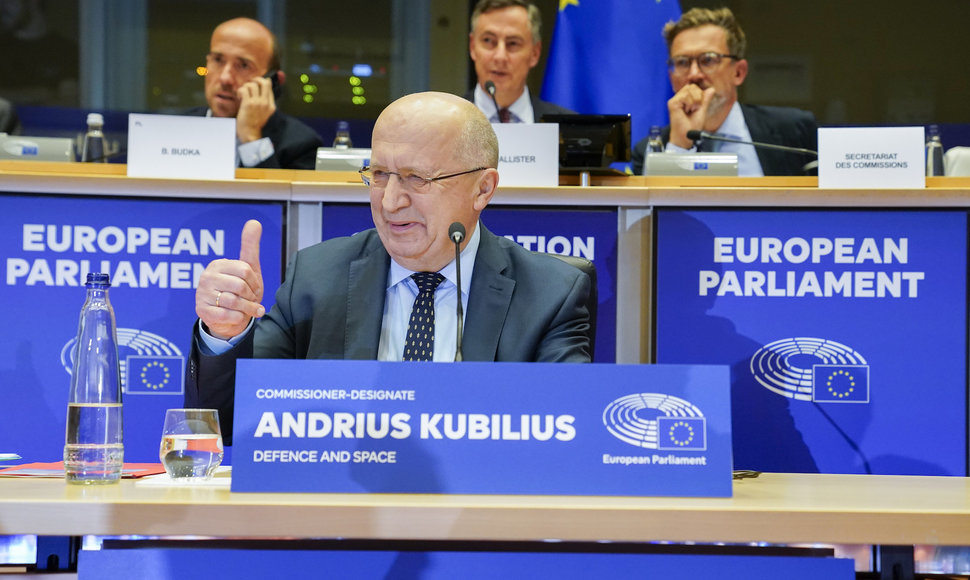 Andriaus Kubiliaus klausymai Europos Parlamente