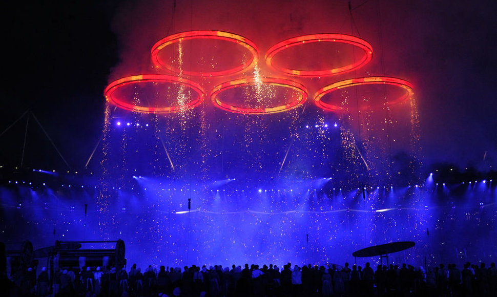 Londono olimpinių žaidynių atidarymo ceremonija