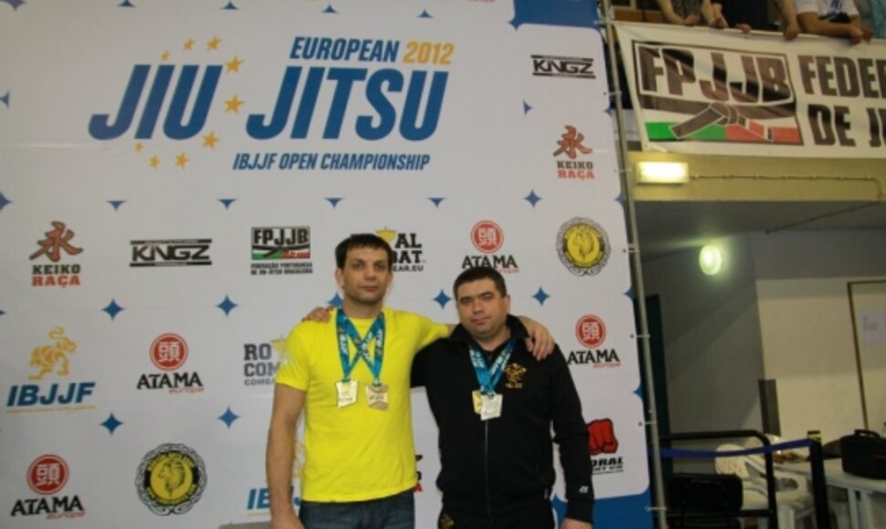 Marius Gudas (kairėje)