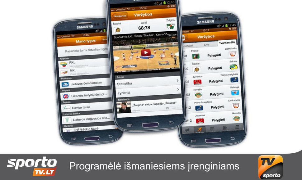 SportoTv programėlė
