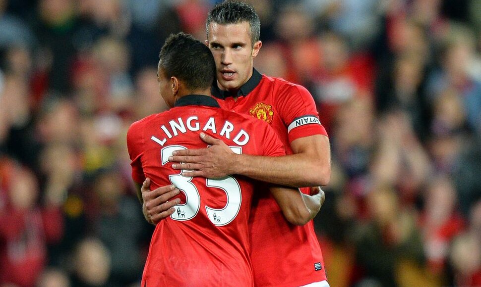 Jesse Lingardas ir Robinas van Persie