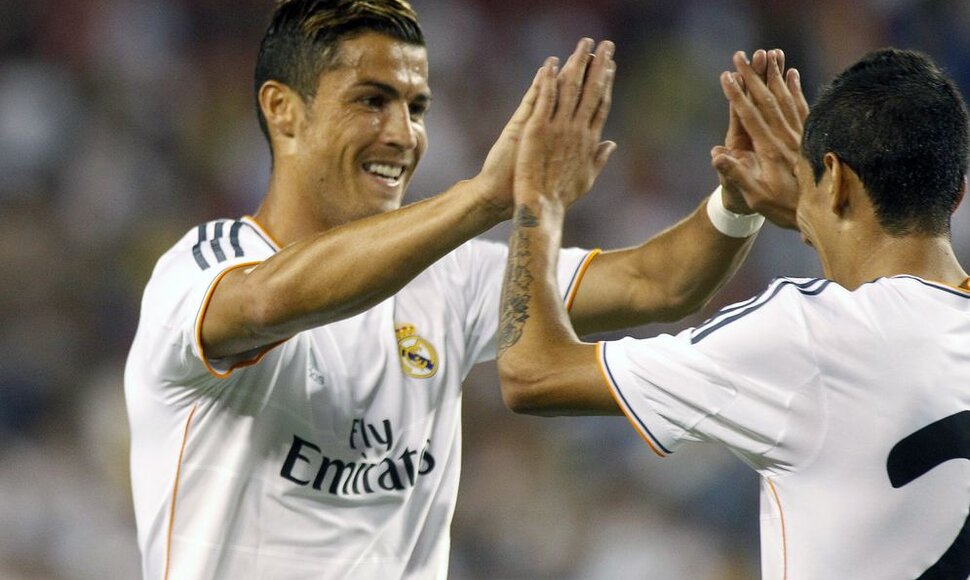Cristiano Ronaldo ir Angelis di Maria
