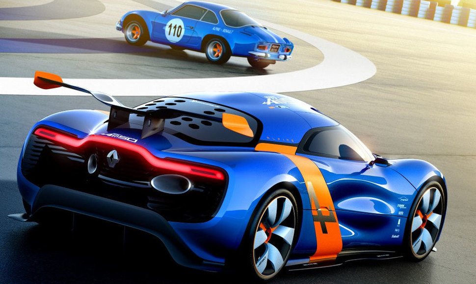 Konceptinis Renault Alpine A110-50