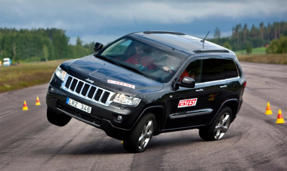 Jeep Grand Cherokee "briedžio testas"