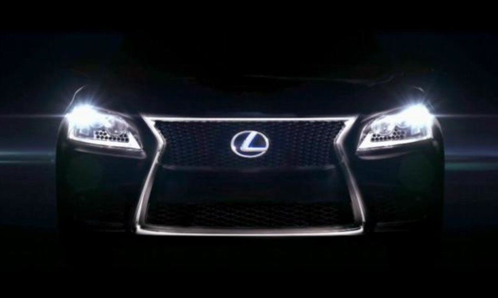 Naujojo Lexus LS užuomina