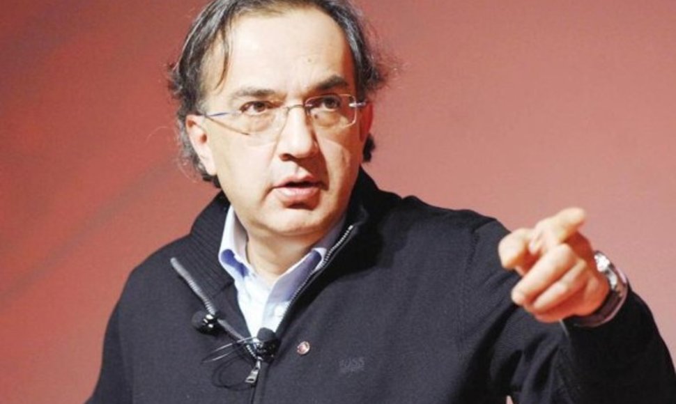 Fiat generalinis direktorius Sergio Marchionne