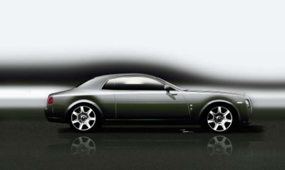 Rolls-Royce Ghost Coupe eskizas