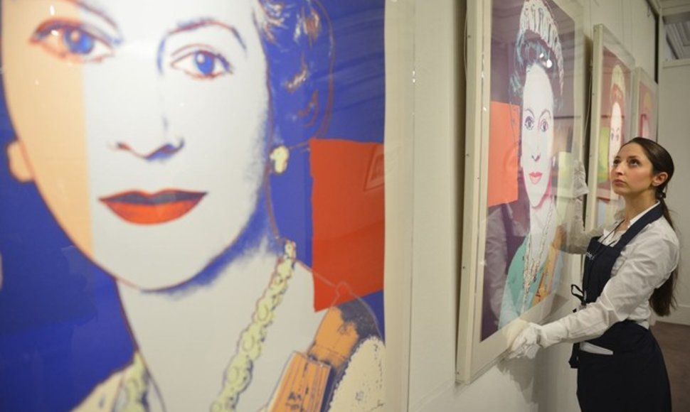 Andy Warholo karalienės portretai