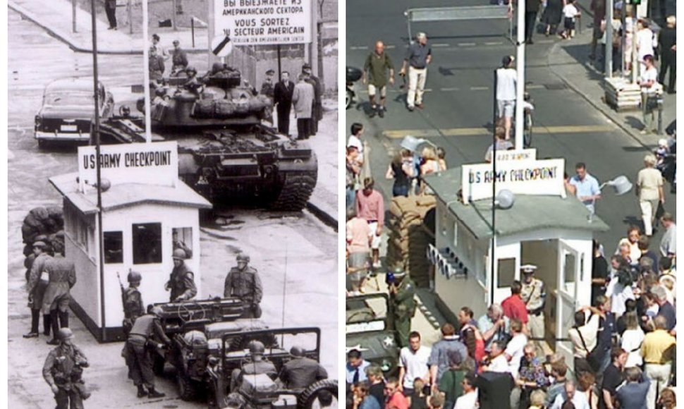 Čarlio postas (Checkpoint Charlie) 1961 ir 2000 m.