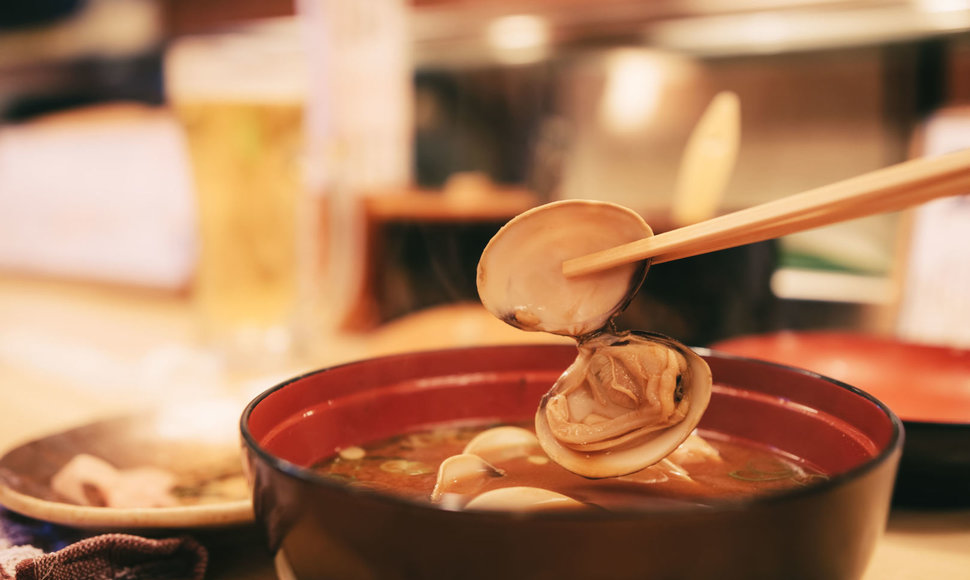 Shijimi miso sriuba