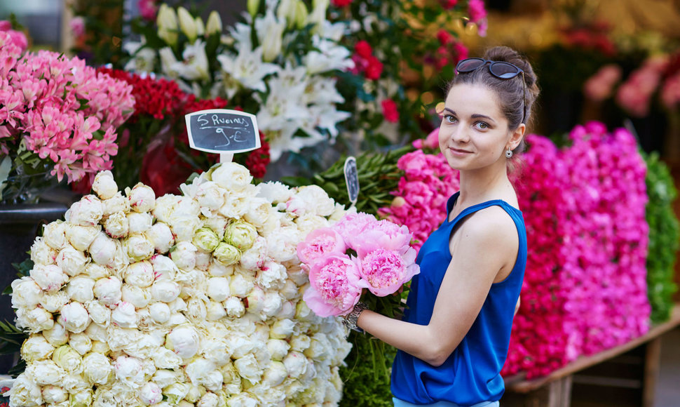 Gėlių turgus Paryžiuje