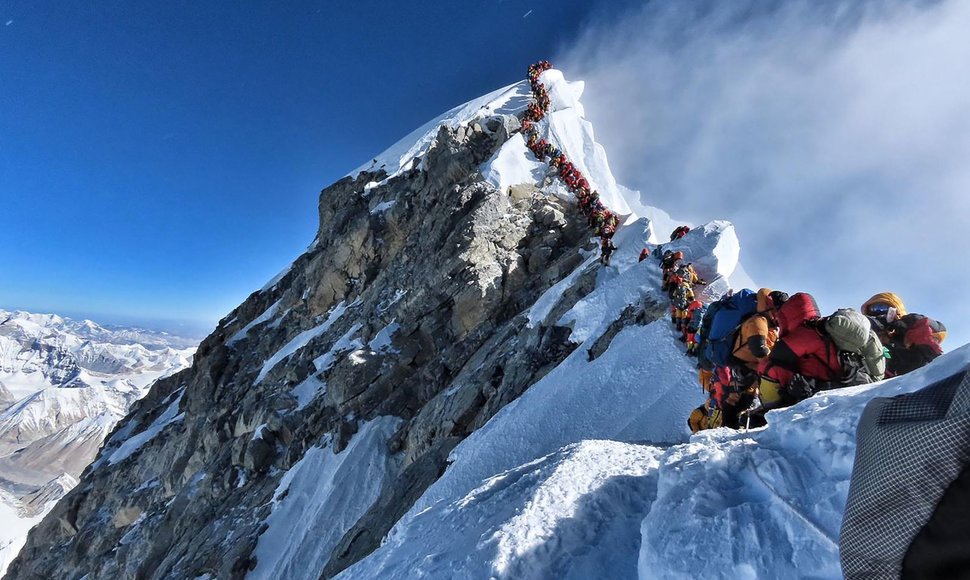 Spūstys ant Everesto 2019 m.