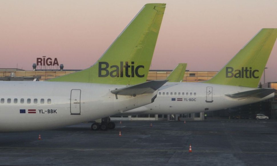 „airBaltic“ lėktuvai