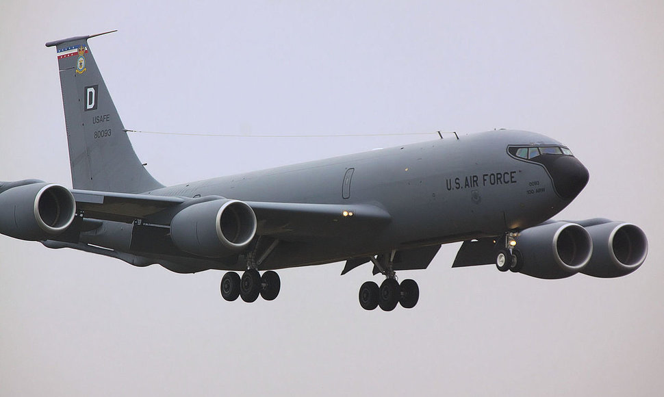 „Boeing KC-135 Stratotanker“ - vienas seniausių karinių lėktuvų pasaulyje