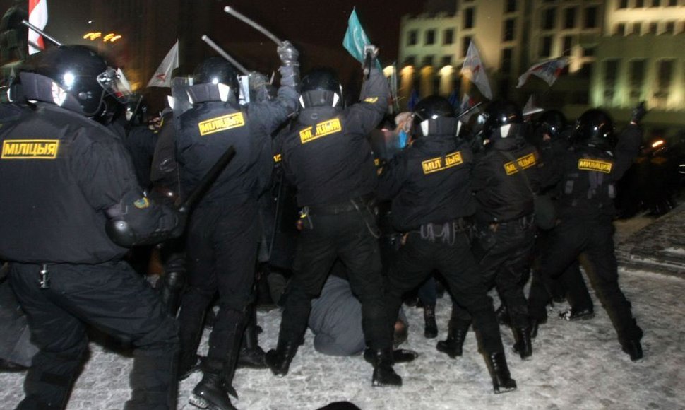 Baltarusijos policija
