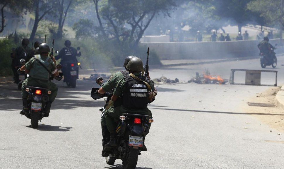 Venesuelos policija
