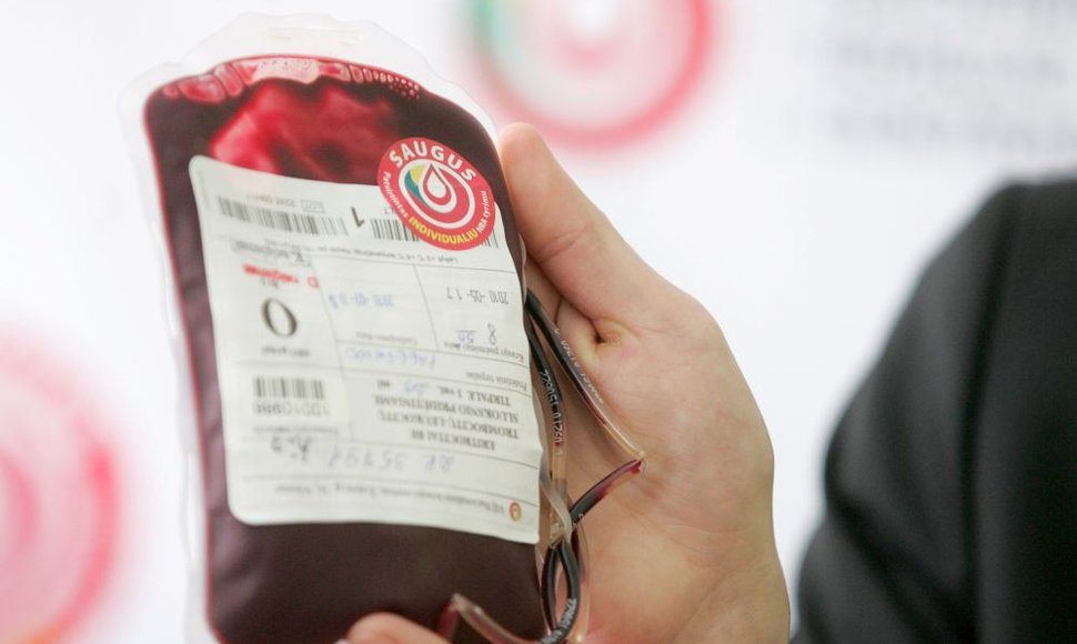Medikai perspėja, kad donorų kraujas - ne visada saugus
