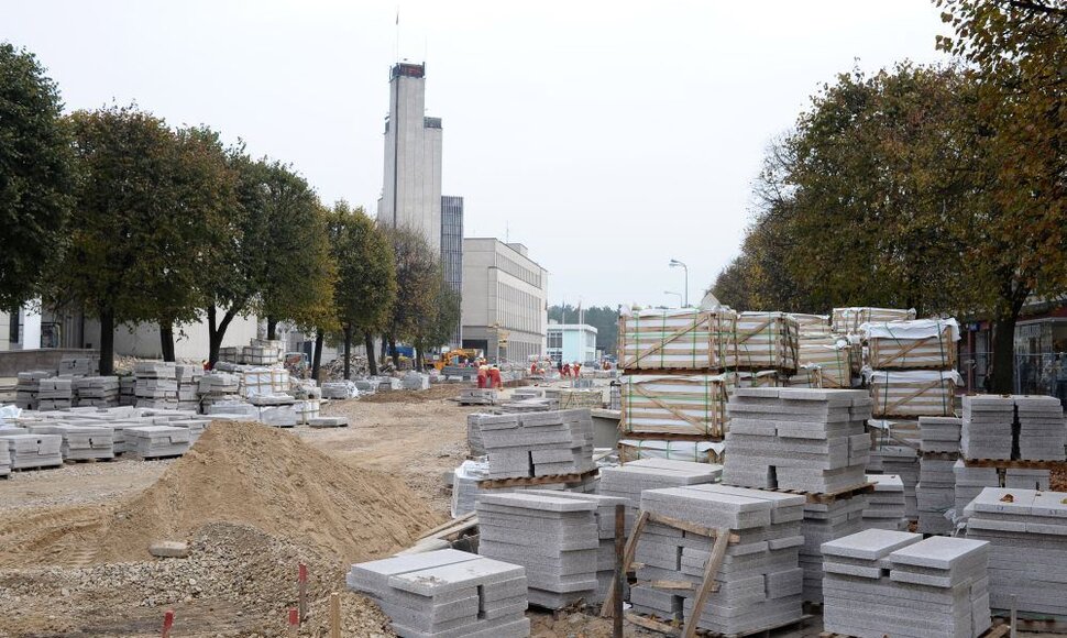Alytaus Rotu&scaron;ės aik&scaron;tės rekonstrukcija