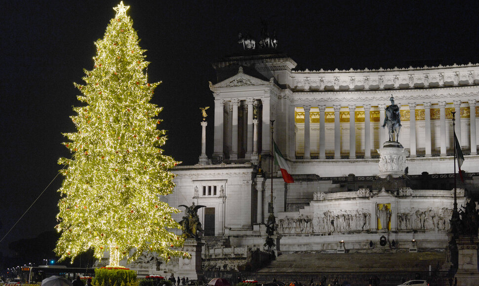 Kalėdų laukimas Romoje