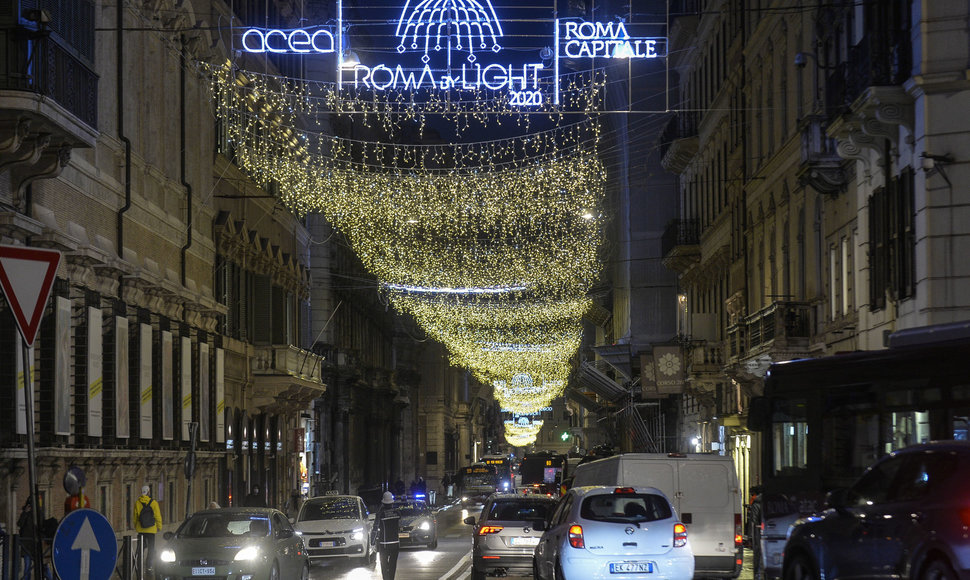 Kalėdų laukimas Romoje