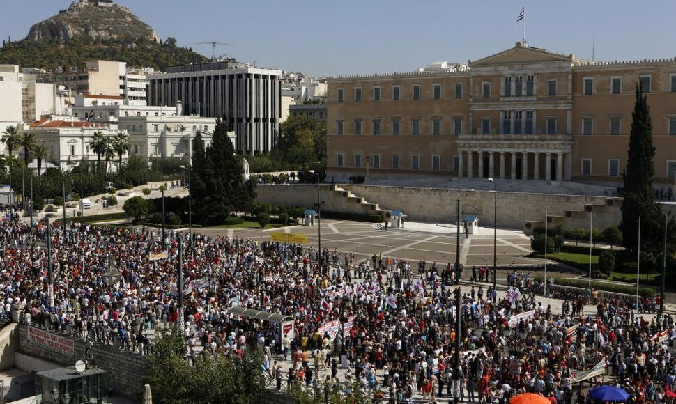 Protestas Graikijoje