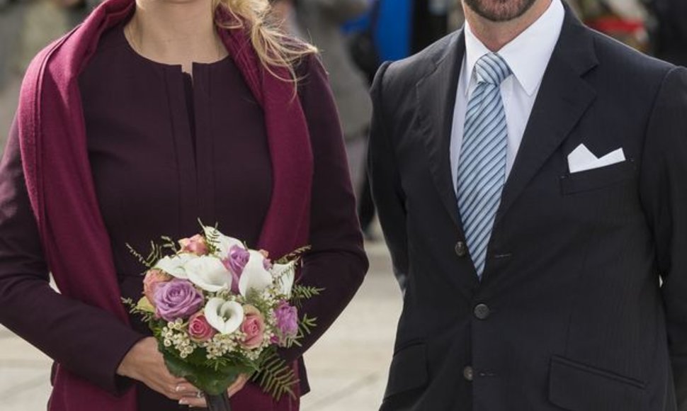 Liuksemburgo princas Guillaume'as ir belgų grafienė Stephanie de Lannoy