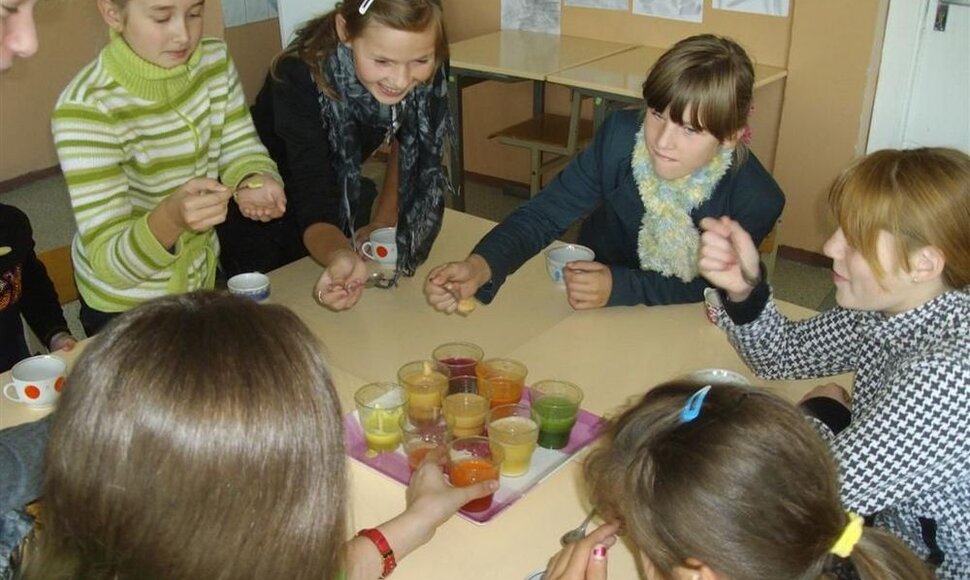 „Vaisių mitingas“ Tauragės rajono Žygaičių gimnazijoje
