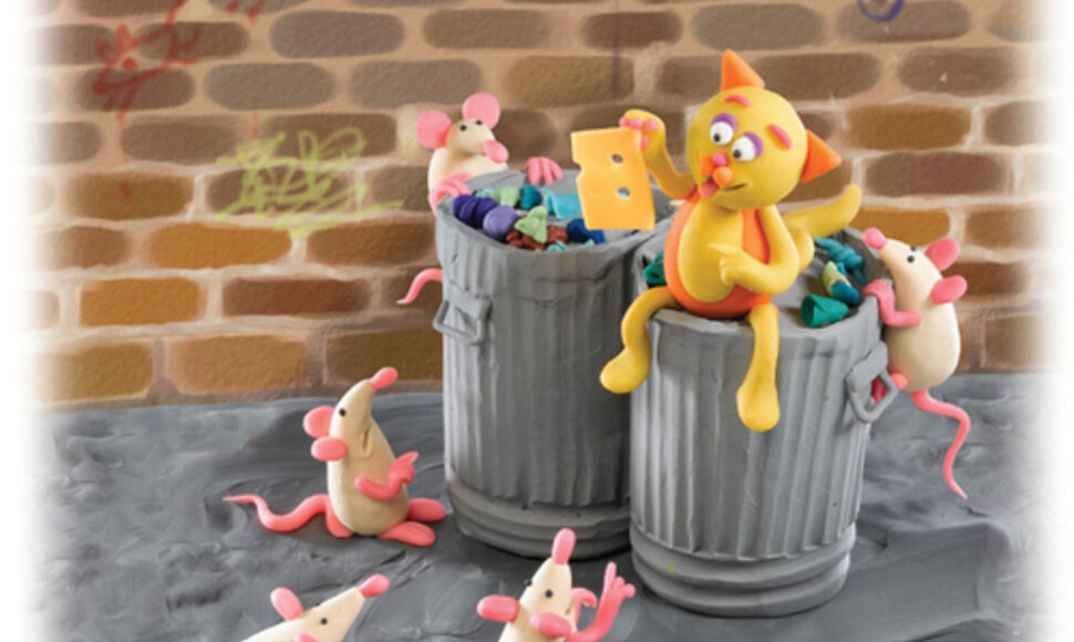 Knyga &bdquo;Plastilino paslaptys 1. Naminiai gyvūnėliai&rdquo;