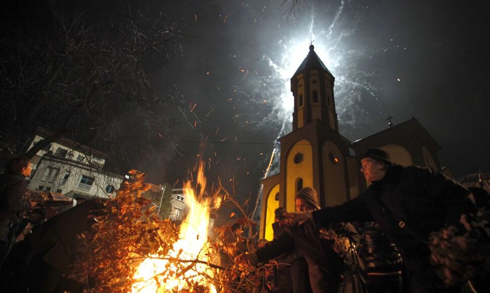 Stačiatikiai pradeda švęsti Kalėdas