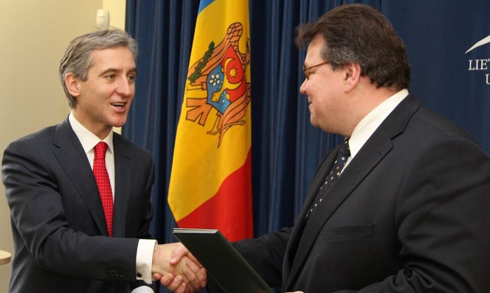 Iurie Leancă ir Linas Linkevičius