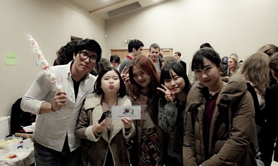 Studentai iš Pietų Korėjos
