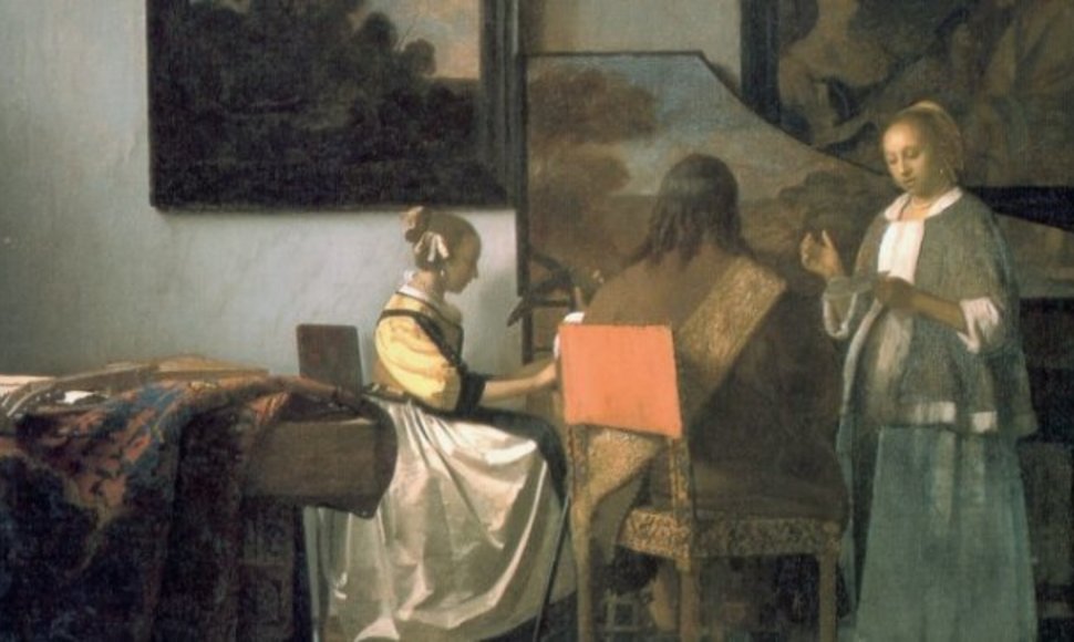 Vienas iš pavogtų J. Vermeerio paveikslų