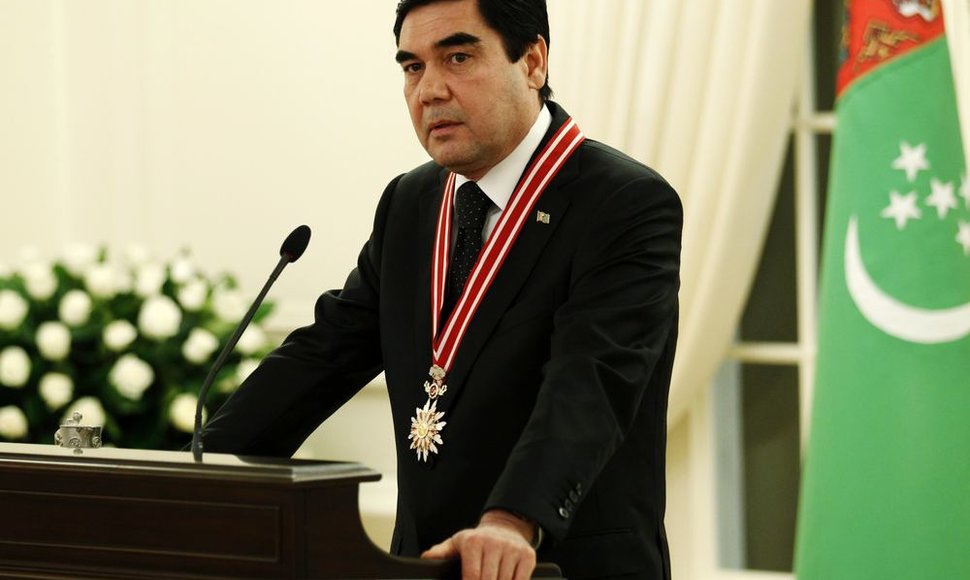 Turkmėnistano prezidentas Gurbangulis Berdimuchamedovas