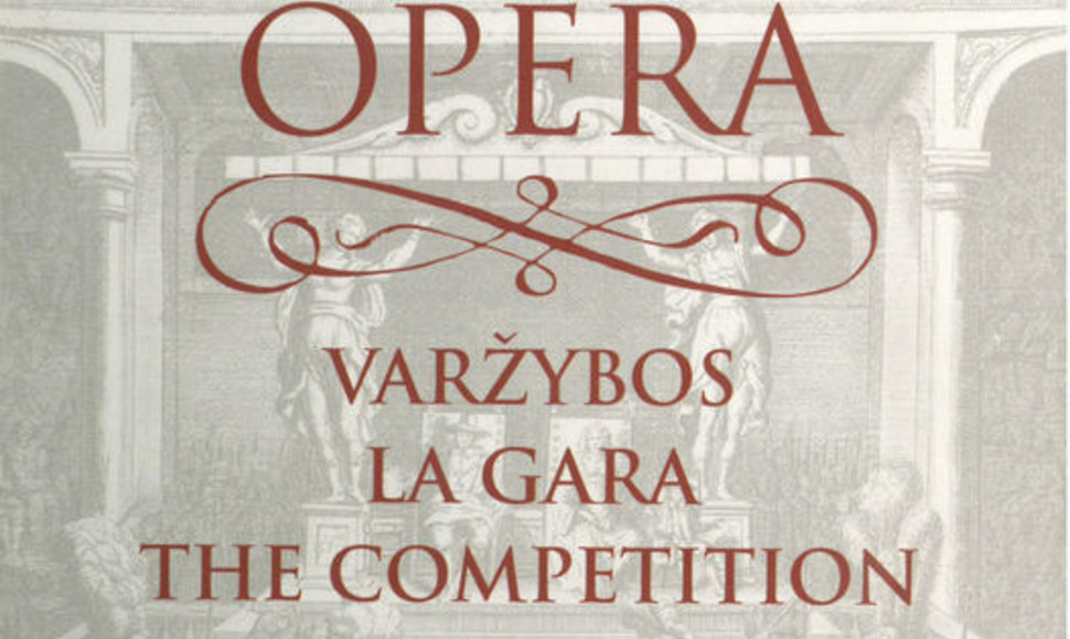 Knygos „Opera“ viršelis