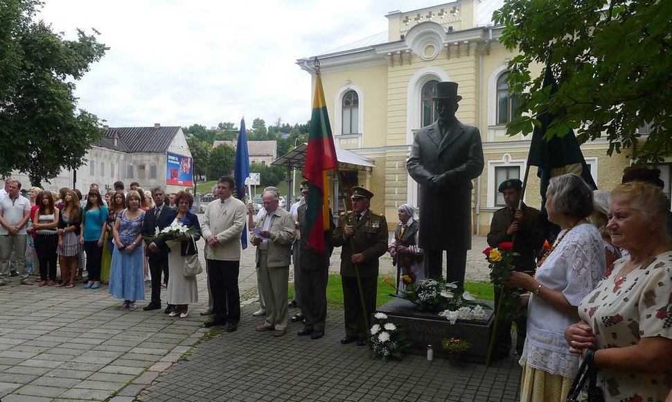 Minėjimo akimirka