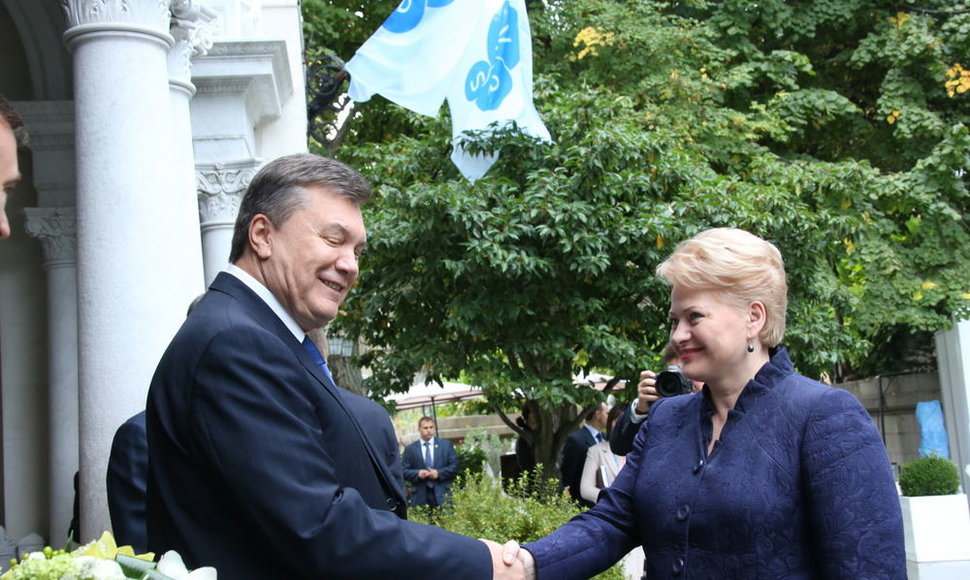 Dalia Grybauskaitė Ukrainoje