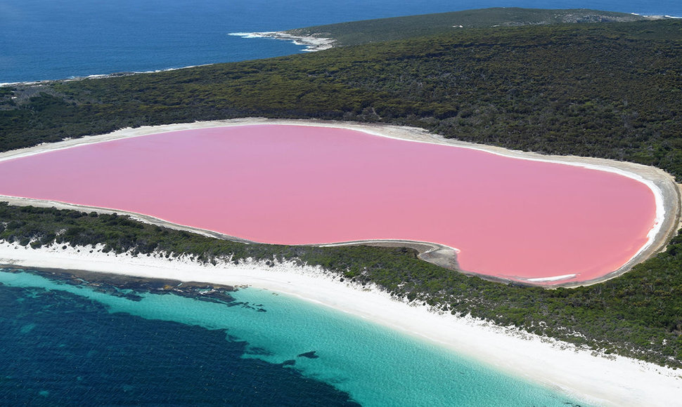 7. Hiljero ežeras, Australija