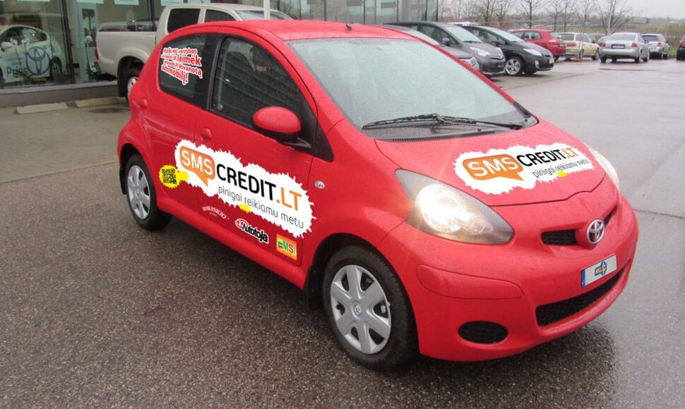 Toyota AYGO automobilis