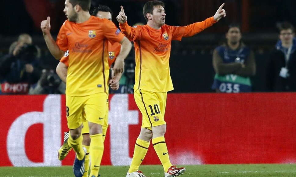 Lionelis Messi pelnė įvartį.