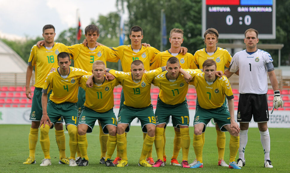 Lietuvos U-21 rinktinė.