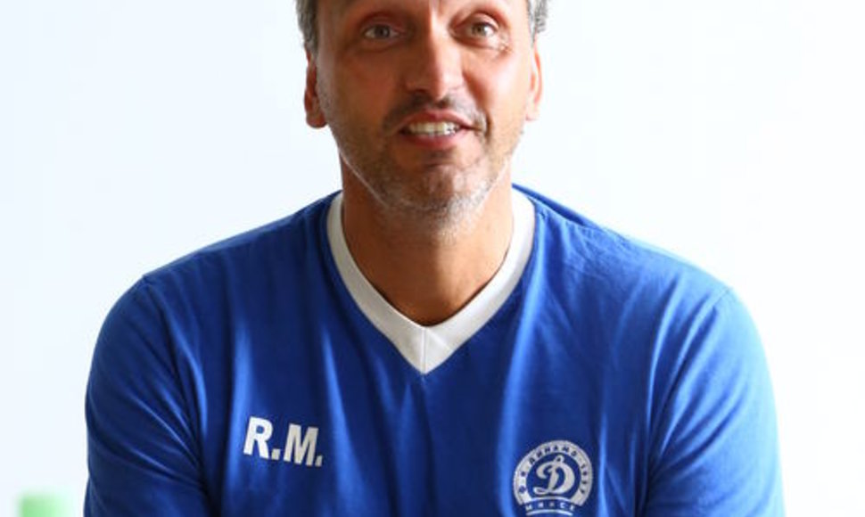 MInsko „Dinamo“ treneris Robertas Maaskantas.