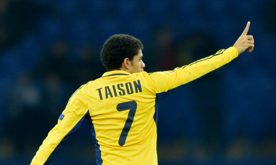 Vienas „Metalist“ lyderių - brazilas Taisonas.