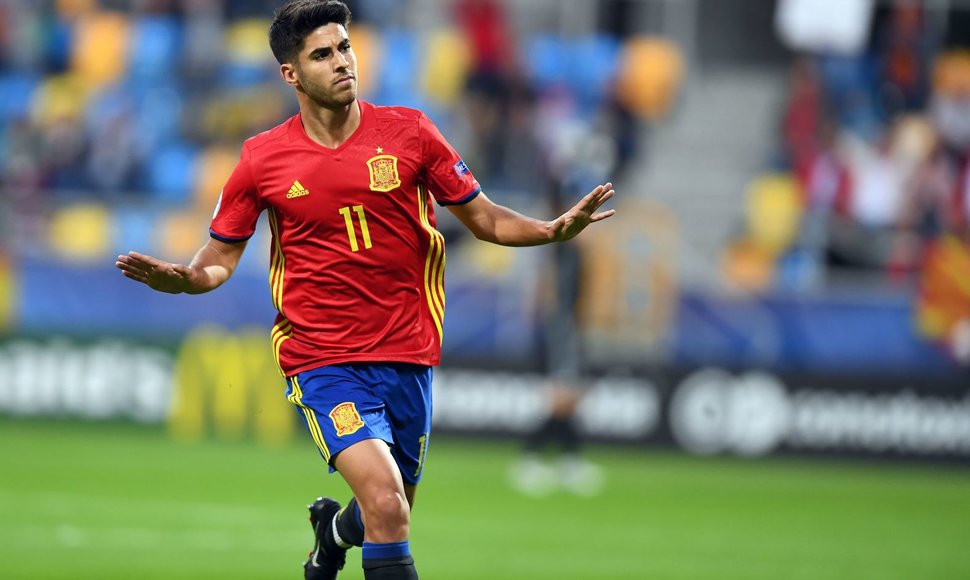 Marco Asensio pelnė tris įvarčius