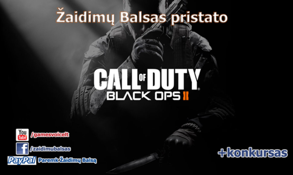 Žaidimų Balsas pristato Call Of Duty Black Ops II