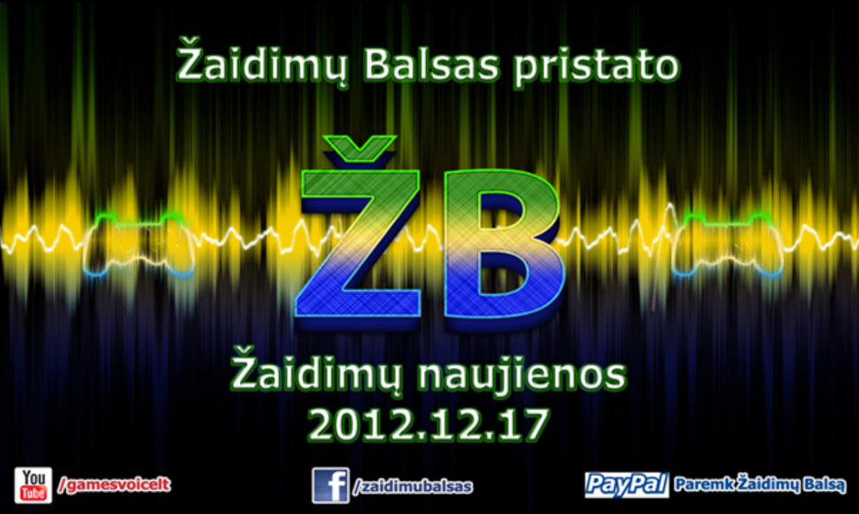 Žaidimų naujienos 2012.12.17 "Žaidimų Balsas"