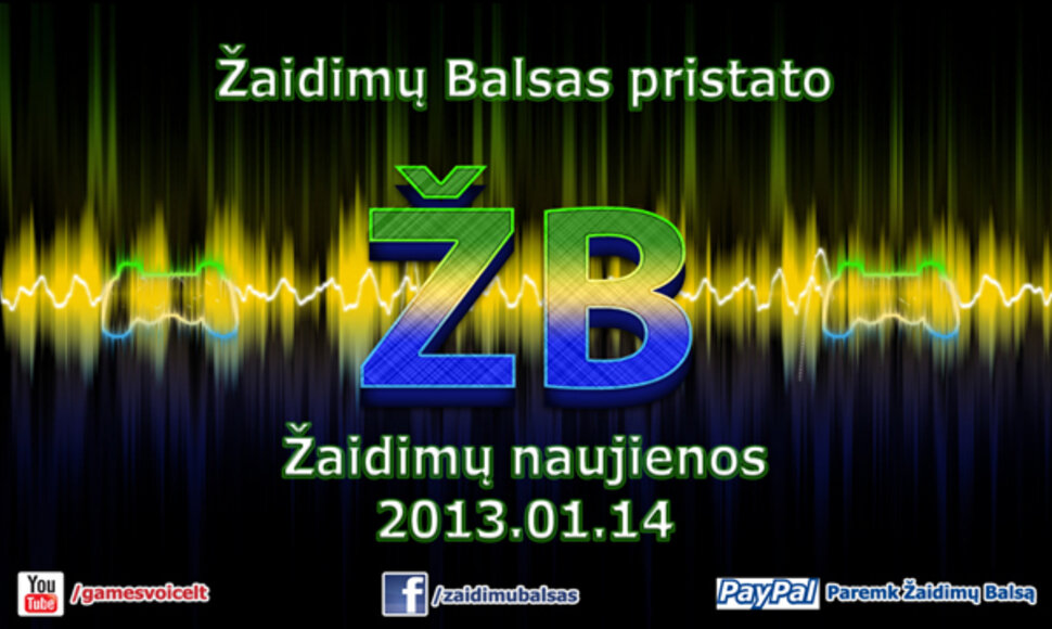 Žaidimų naujienos 2013.01.14 "Žaidimų Balsas"